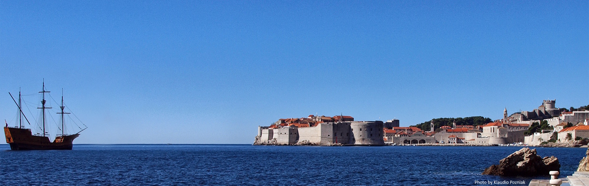 Dubrovnik old town waterfront